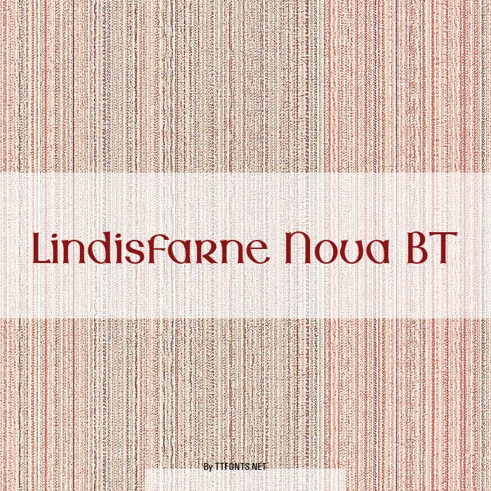 Lindisfarne Nova BT example